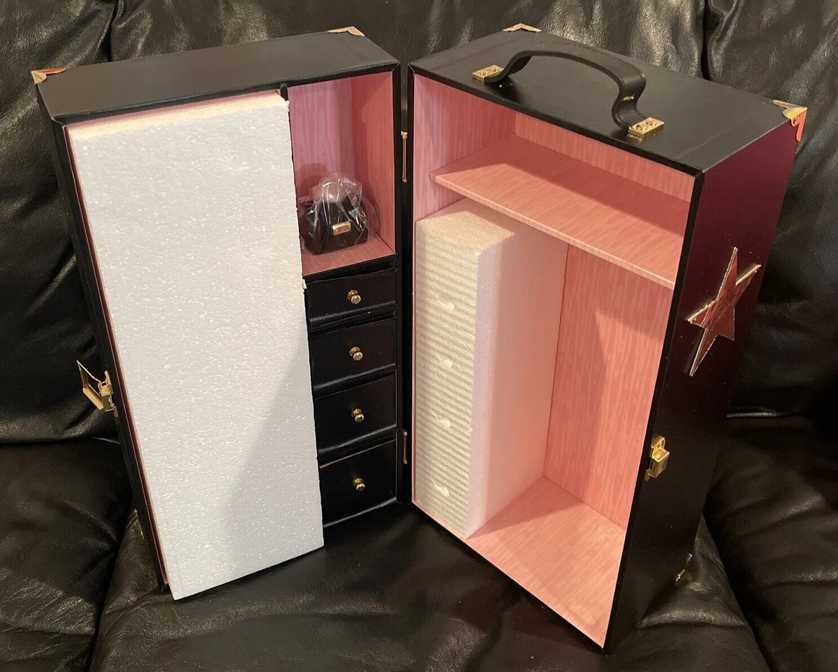 FRANKLIN MINT MARILYN MONROE WARDROBE VINYL DOLL TRUNK RARE