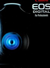 Canon EOS Digital for Professionals Advertising Brochure 2005 Camera
