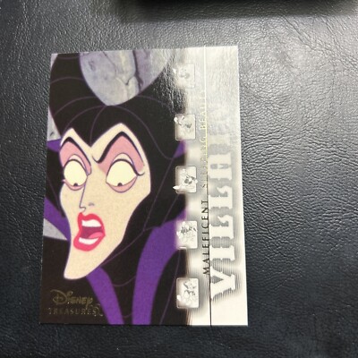 Jb10b Disney Treasures Heroes 2003 #137 Maleficent Sleeping Beauty add ship .10
