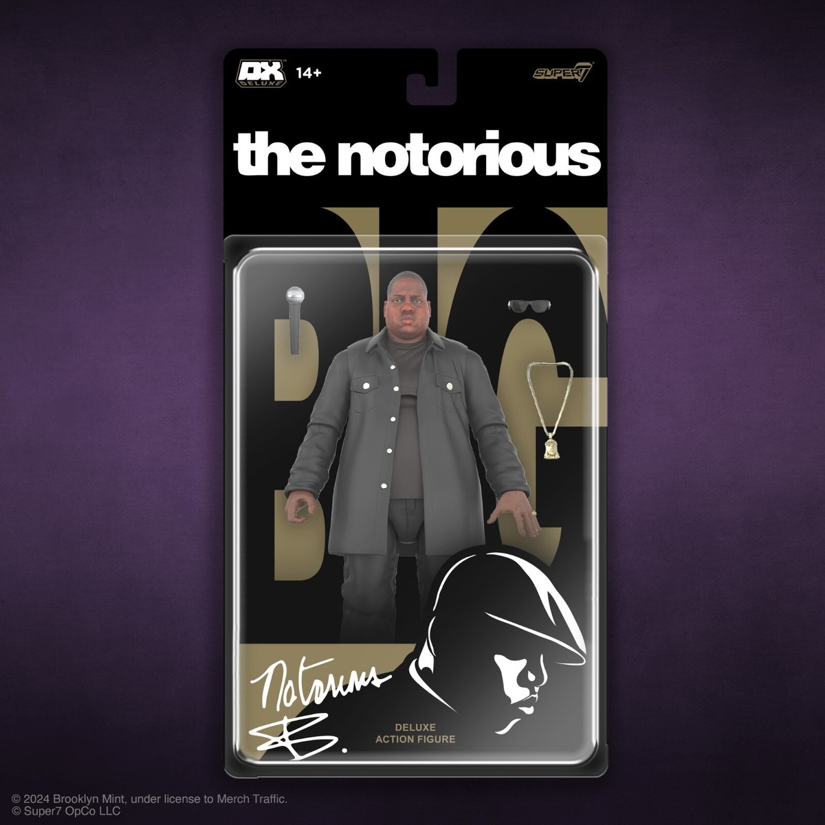 The Notorious B.I.G. Deluxe Biggie Action Figure Super 7 | eBay