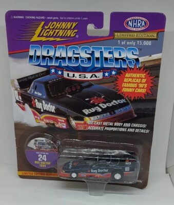 Johnny Lightning Rug Doctor 1994 Olds Funny Car Jim Epler Dragsters USA Car