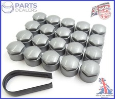 RADMUTTERKAPPEN FÜR MERCEDES A B C E S CLA CLC CLS 17mm SICHERUNGSSCHRAUBENKAPPEN GRAU RADMUTTERKAPPEN FÜR MERCEDES A B C E S CLA CLC CLS 17mm SICHERUNGSSCHRAUBENKAPPEN GRAU