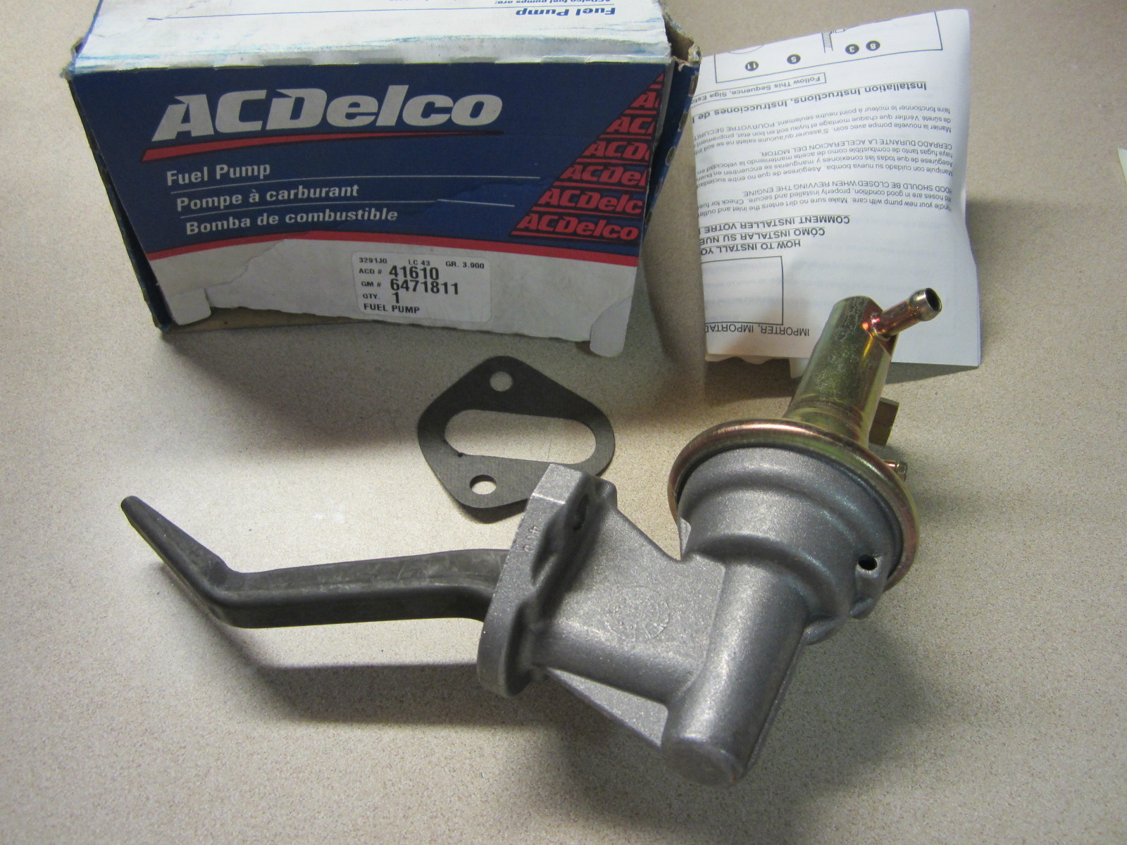 GM 6471811 Fuel Pump 41610