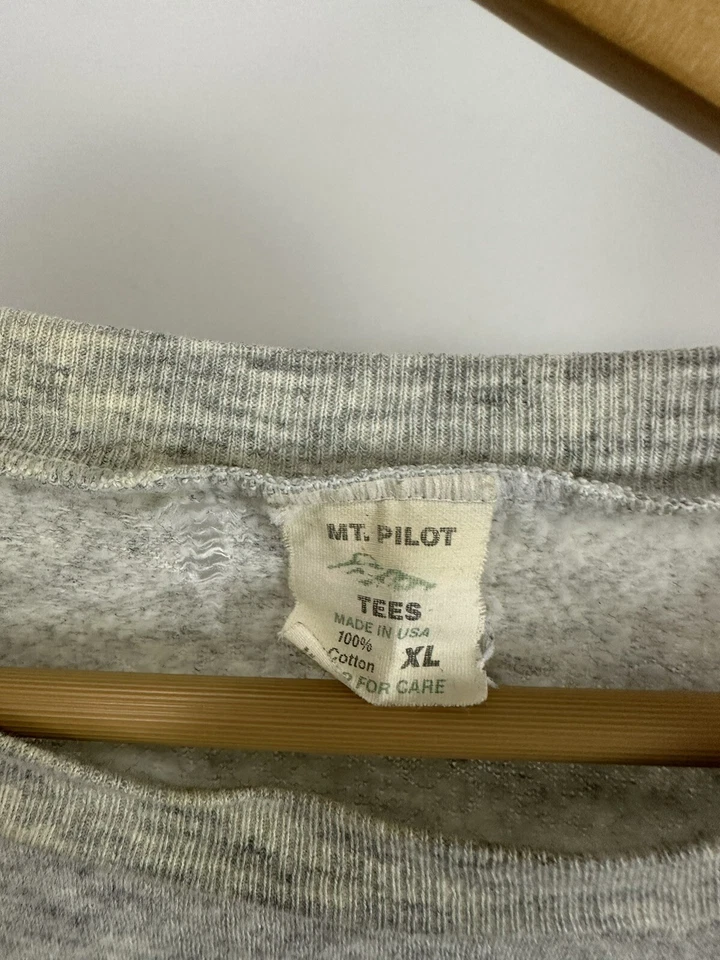 VTG 80s Looney Tunes Taz Dallas Cowboys NFL Paper Thin Burnout Sweatshirt XL - Image 4 of 4