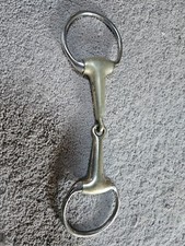 Heavy Wide Mouth Eggbutt Trense Bit 5"