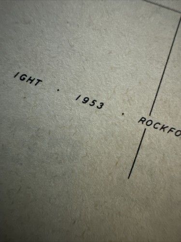 1953 Knox County Illinois Farm Plat Book. Loose Cover. (T6) - Picture 3 of 11