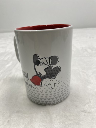 Disney Parks Mickey Mouse Mug Mickey Makes Monday Feel Like Friday White and Red - Picture 5 of 9
