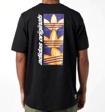 NEW MEN'S ADIDAS ORIGINALS YUNG Z TREFOIL TEE SHIRT SIZE LARGE HC7184