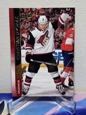 2020-21 Upper Deck Series 1 Hockey CHRISTIAN DVORAK #8 UD EXCLUSIVES SP 068/100