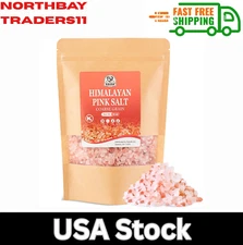 52USA Himalayan Salt Coarse 1 Lb (453G), Pink Himalayan Salt, Sea Salt for Grind