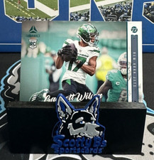 2022 Chronicles Luminance Update Rookies Teal #217 - Garrett Wilson (RC) - Jets