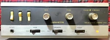 Rare Vintage Lafayette Solid State Stereo 25A Integrated Amplifier Mono 3 Aux.