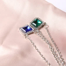 SEXY SPARKLES Multilayer Layered Layer Long Necklaces Chain for Womens Jewelry