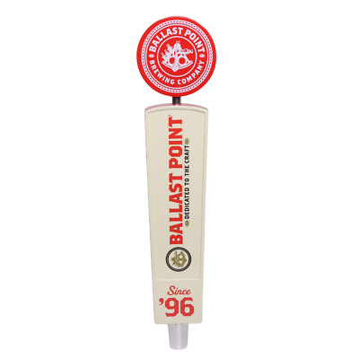 Ballast Point Brewing Company Double Sided Signature Beer Tap Handle In Box