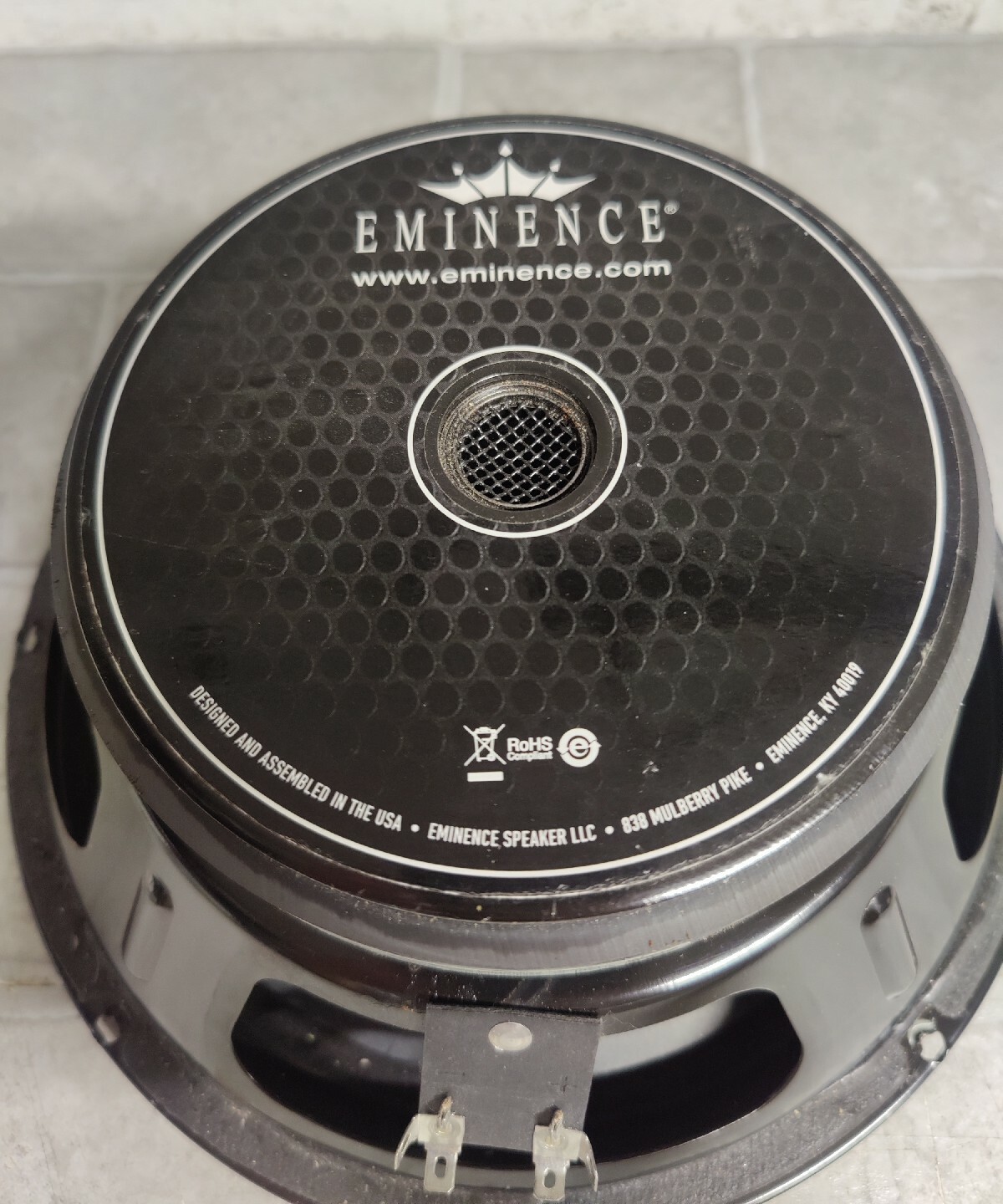 Eminence DELTA 10B 10" Pro Audio Speaker 16 Ohms USED eBay