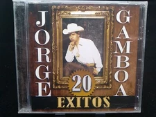 CD-💿-JORGE GAMBOA-20 EXITOS-LA CAIDA DE UN MONARCA/CIEN MATONES-2012...
