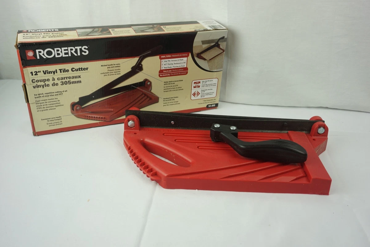 Roberts 12” Inch Vinyl Tile Cutter 10-895