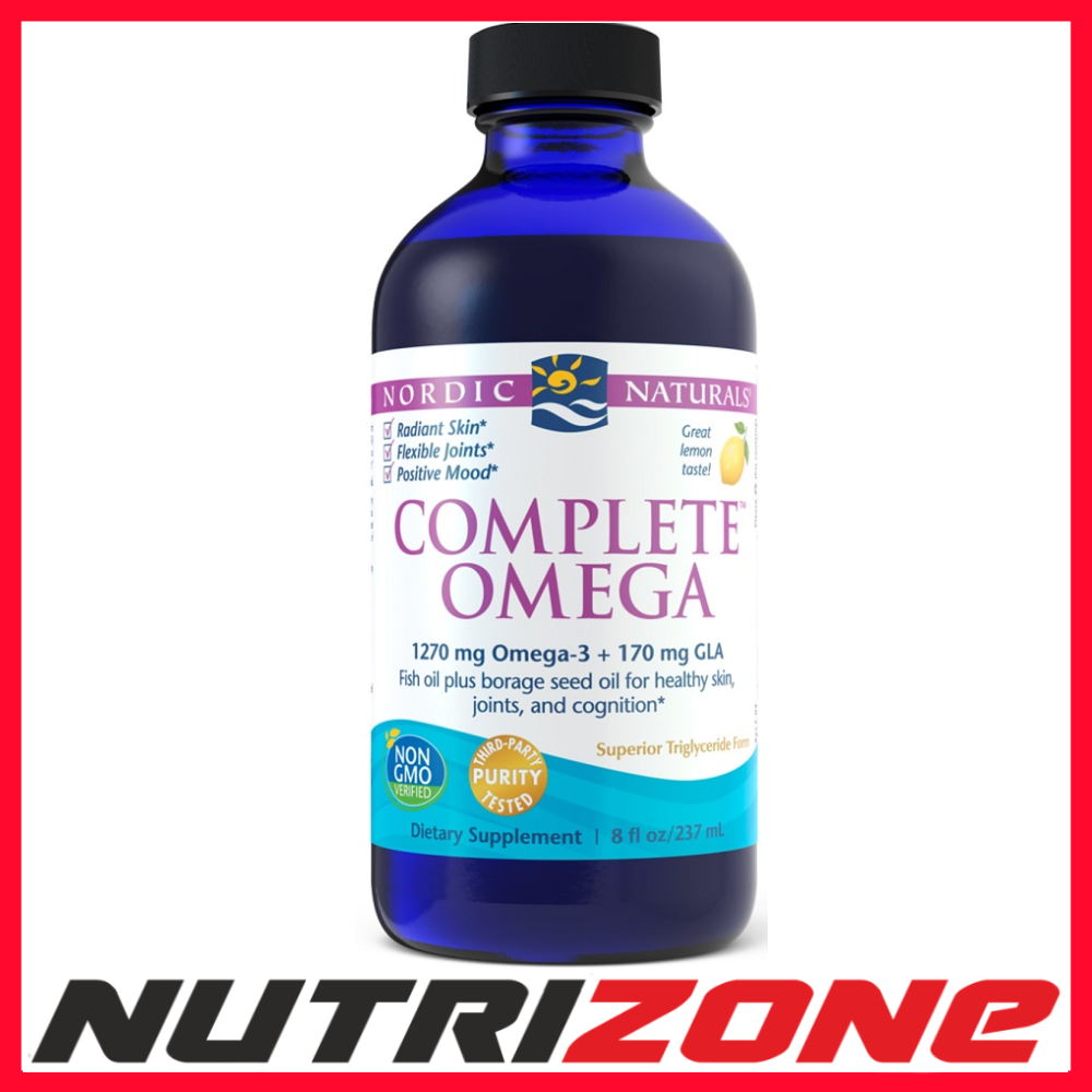 Nordic Naturals Complete Omega 1270mg Lemon - 237 ml