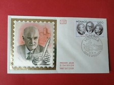 Monaco First Day Yvert 1048 Writers Dorgeles Achard Bauer 0F60 Monaco 1976