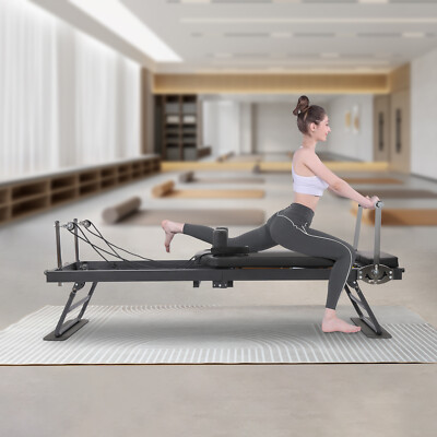 Pilates Reformer Machine Foldable Yoga Fitness Pilates Exercise