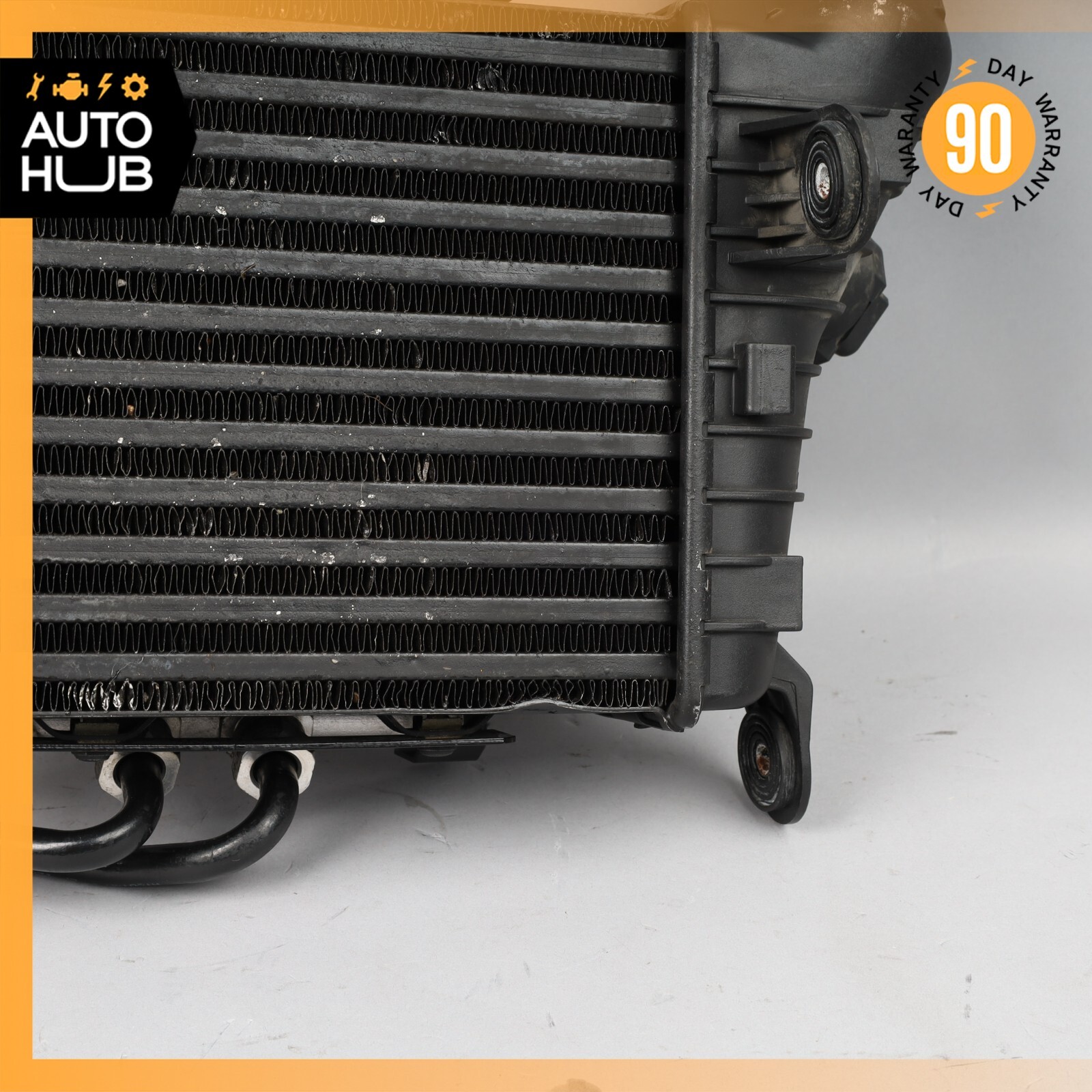 Bentley Continental GT 6.0L Left Side Turbo Intercooler & Oil Radiator OEM