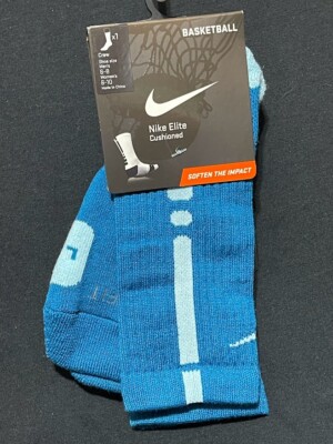 carolina blue nike elite socks