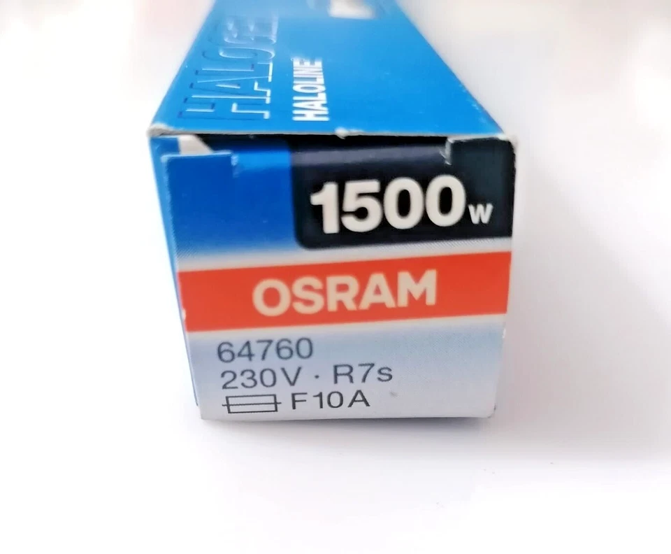 Osram Lampada Alogena Haloline 64760, 1500W, 230V - R7s, F10A - Immagine 3 di 4