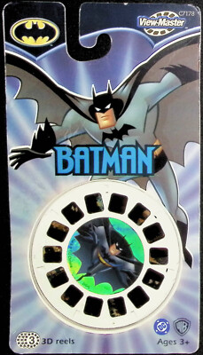 Batman The Animated Series 3d View-Master 3 Reel Set SEALED - 2003 DC Comics