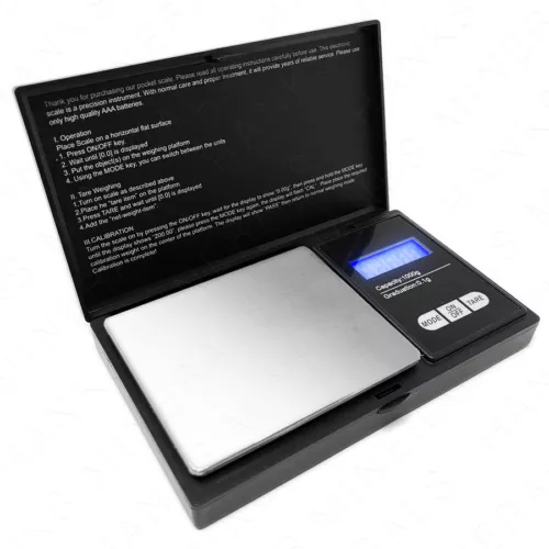 Digital Pocket Scale 1000g x 0.1g Portable Weight Jewelry Gram Coin Herb Gold