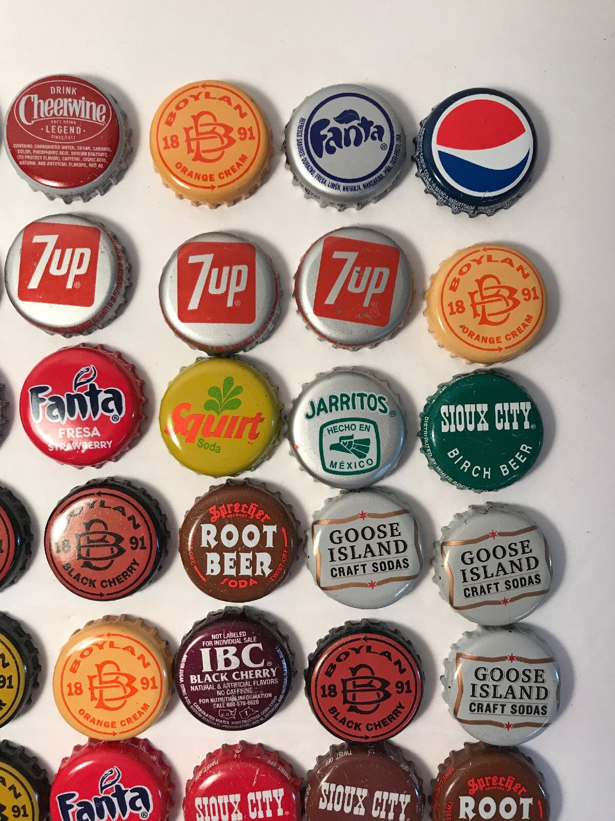60 Craft Soda Used Metal Bottle Caps For Craft Projects eBay