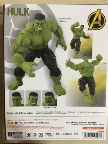 Avengers Infinity War Hulk action figure modello bambola collezione scatola giocattolo KO. - Foto 7 di 9
