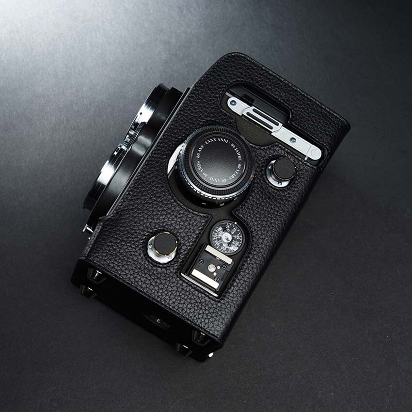 Demi-étui en cuir pour appareil photo Rollei 35s se