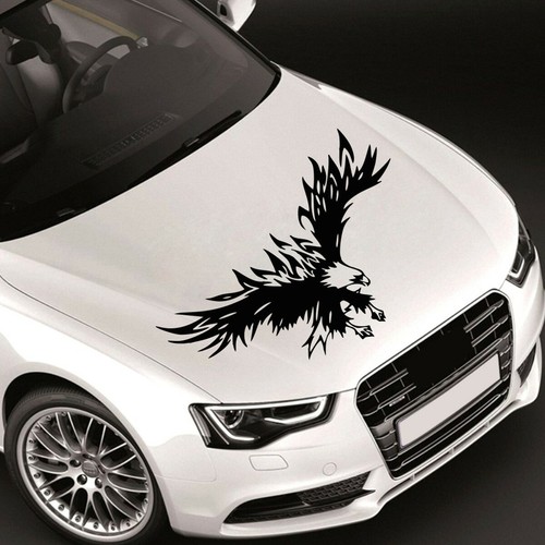 Black Flying Vinyl Graphics Decal Hood Sticker Car Front Stickers Decoration - Bild 7 von 7