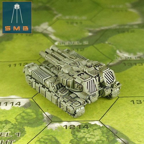 Battletech Miniatures - Burke Heavy Tank - SirMortimerBombito Sculpt - Imagen 3 de 5