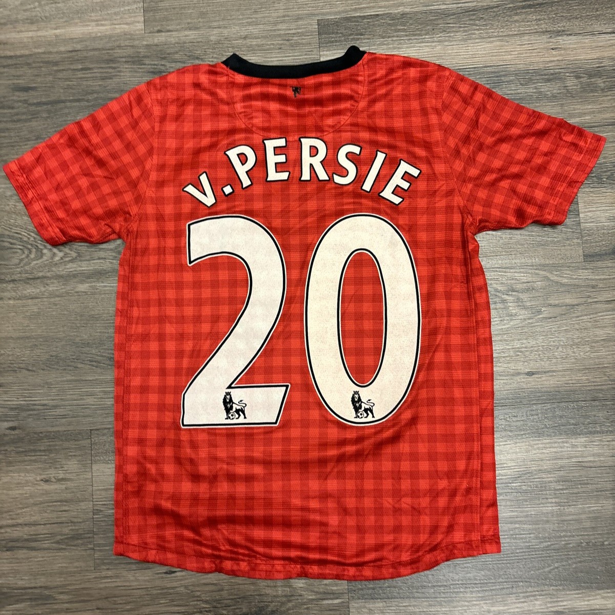 NIKE Home ROBIN VAN PERSIE #20 MANCHESTER UNITED Soccer Jersey Kit