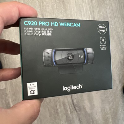 Logitech C920 (960-000764) HD Pro Webcam - Black