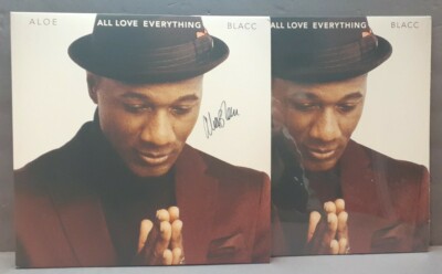 SIGNED ALOE BLACC All Love Is Everything LP Vinyl NEW + AUTOGRAPHED Jacket  | eBay