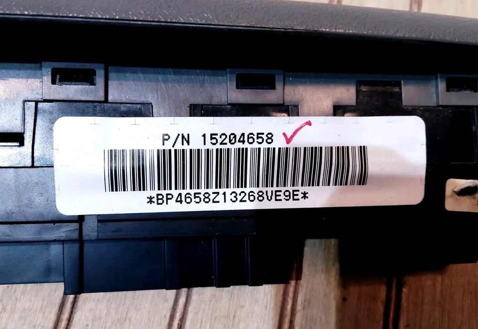 Chevy Trailblazer/EXT 2002-2004 interruptores de ventana maestra/ajuste de peltre sin asientos térmicos Foto 2 de 4