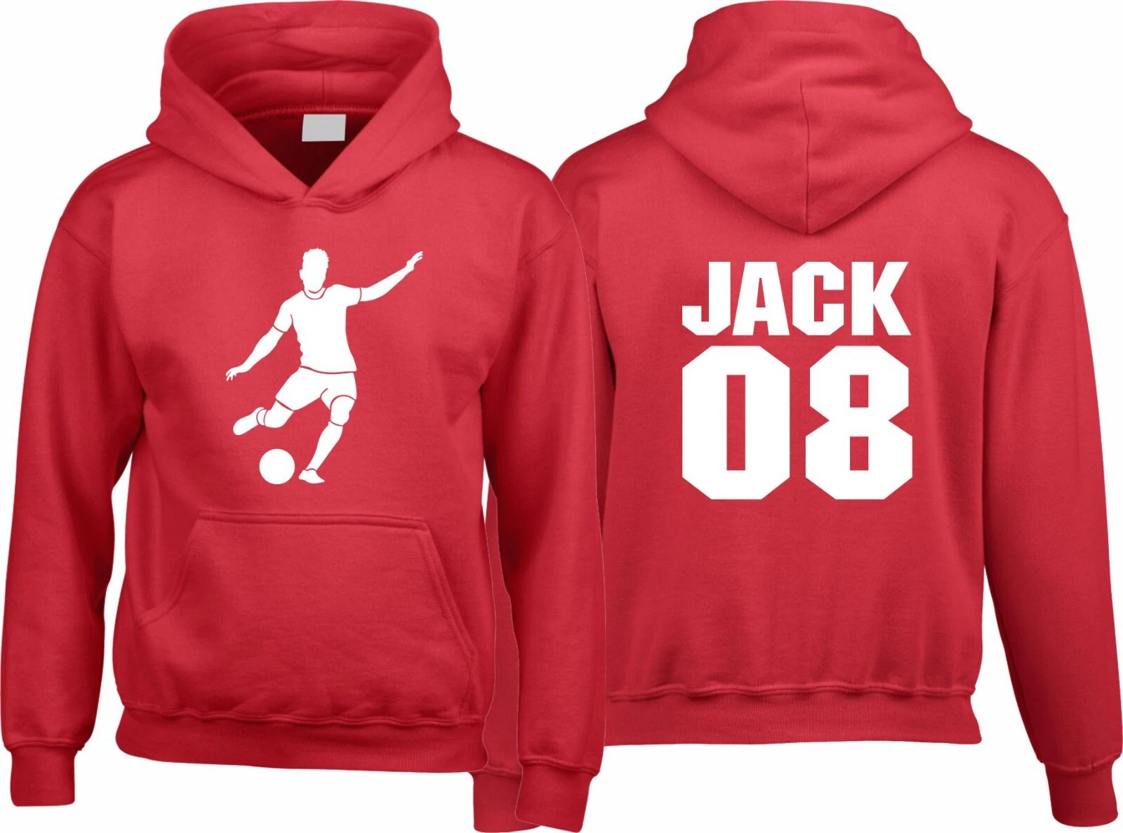 COACH Felpa con cappuccio calciatore personalizzata giornata gioco regalo sport calcio allenatore maglione