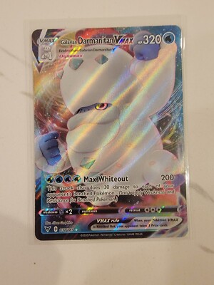 galarian darmanitan pokemon card value - SV024/SV122 - Shining Fates - Shiny Vault Evolves from Galarian Darumaka Type Galarian Darmanitan VMAX 2020 Sword