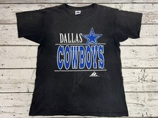 VTG Dallas Cowboys Apex One NFL Double Sided Single Stitch Football T-Shirt - L