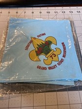 1973 Grand Valley Reservation Neckerchief BSA Boy Scouts of America 5-603C