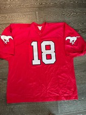 VTG RAVENS 1990s Calgary Stampeders Football Jersey CFL ALLEN PITTS #18 XL GUC