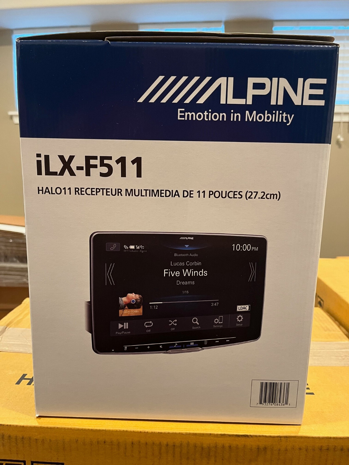 ALPINE Halo11 iLXF511 Digital Media Receiver Apple CarPlay Android