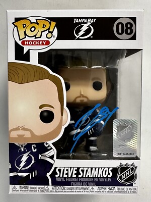 Steven Stamkos Signed NHL Tampa Bay Lightning Funko Pop! #08 With