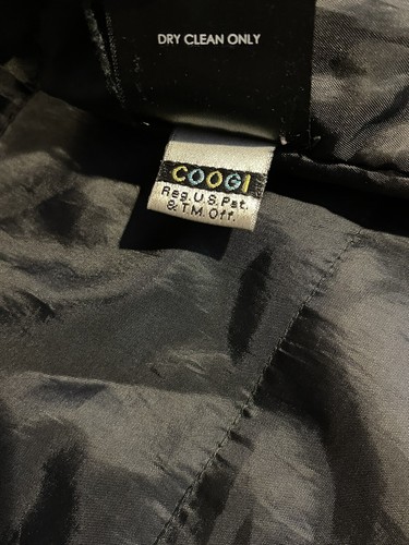 COOGI WINTER WOOL BLEND Gray Full Zip BOMBER JACKET Pea Coat Men’s XL Streetwear - Picture 9 of 12