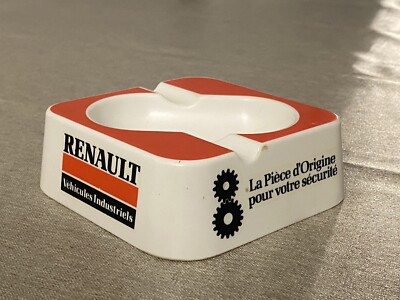 Auto Aschenbecher Kunststoff Bourbon Werbung Renault