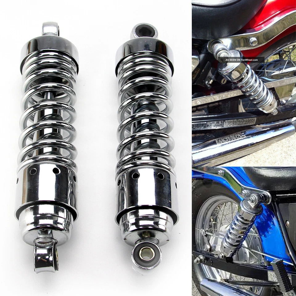Rear Shocks Absorber Suspension For Honda Rebel 250 CMX250 CA250 1986-2015 10.5" — 第 2/4 张图片