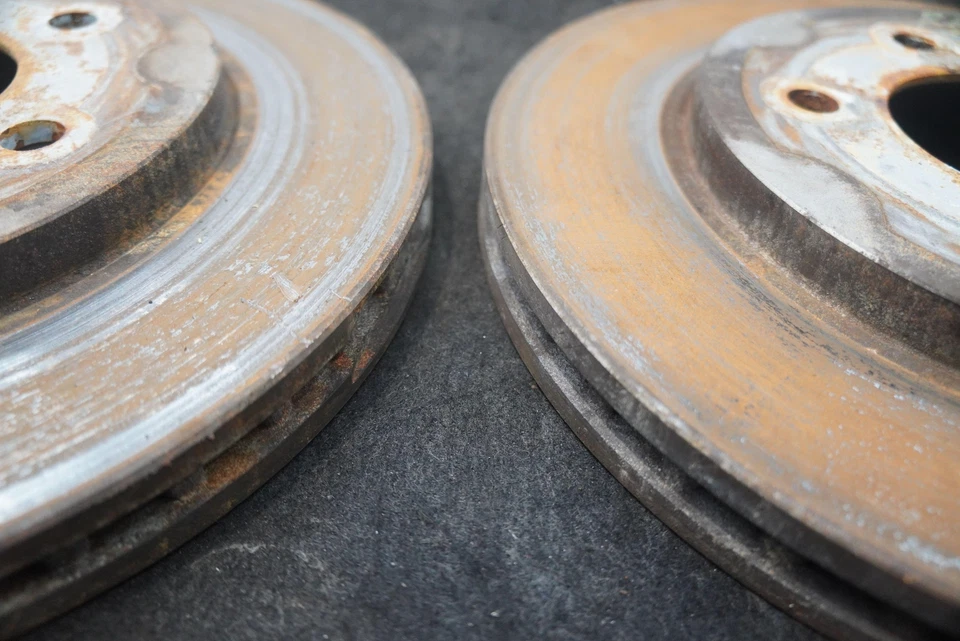 Set 2 Front Left Right Disc Brake Rotor 4815797 OEM Plymouth Prowler 1997-2002 - Image 3 of 4