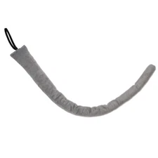 Long Gray Plush Animal Tail - Halloween Grey Elephant Donkey Cat Mouse Costume